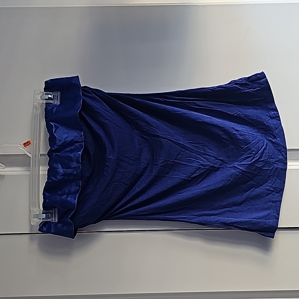 Cobalt blue tubetop
